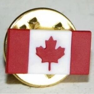 Canadian Flag & Leaf Pin Lot of 21
